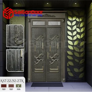 Cửa thép vân gỗ KAT-22.52-2TK