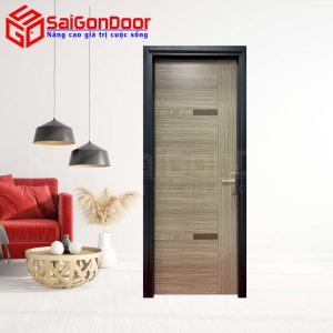 Cửa thép vân gỗ KD1