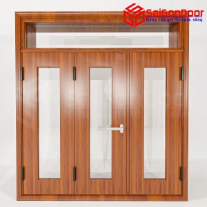 Cửa nhôm vân gỗ SGD-CNVG-63